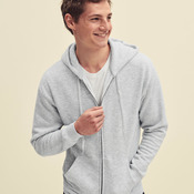 Premium Hooded Sweat Jacket by Fruit of the Loom