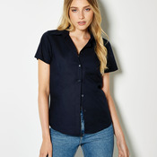 Ladies' Workwear Oxford Short Sleeve Shirt