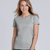 Ladies Premium Cotton T-Shirt by Gildan 