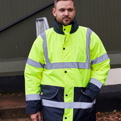 Warrior Hi-Vis Contrast Traffic Jacket